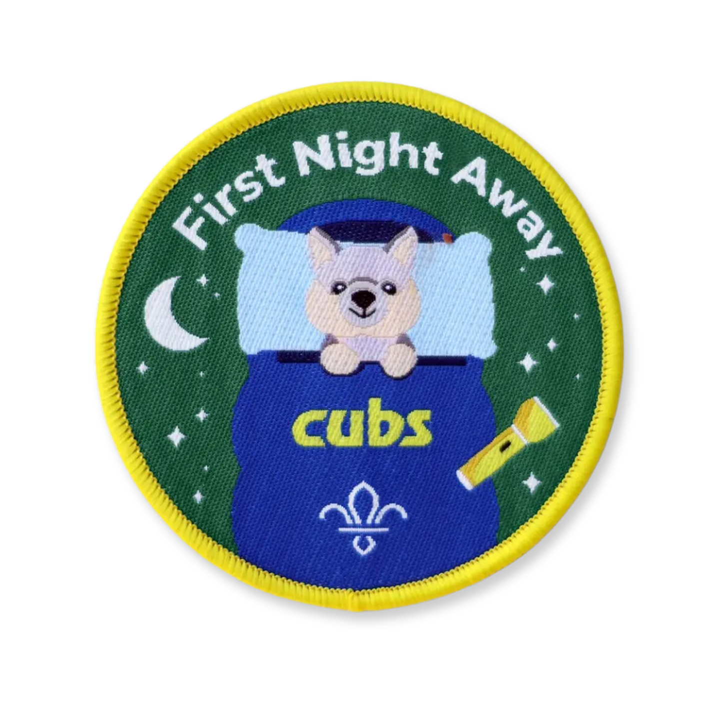 First Night Away Cubs Blanket Badge