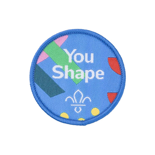 You Shape Beaver Scout Central Badge