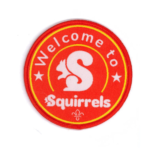 Welcome to Squirrels Blanket Badge