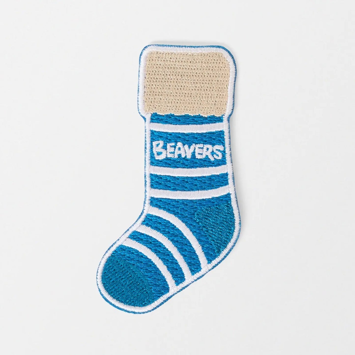 Beavers Christmas Stocking Blanket Badge