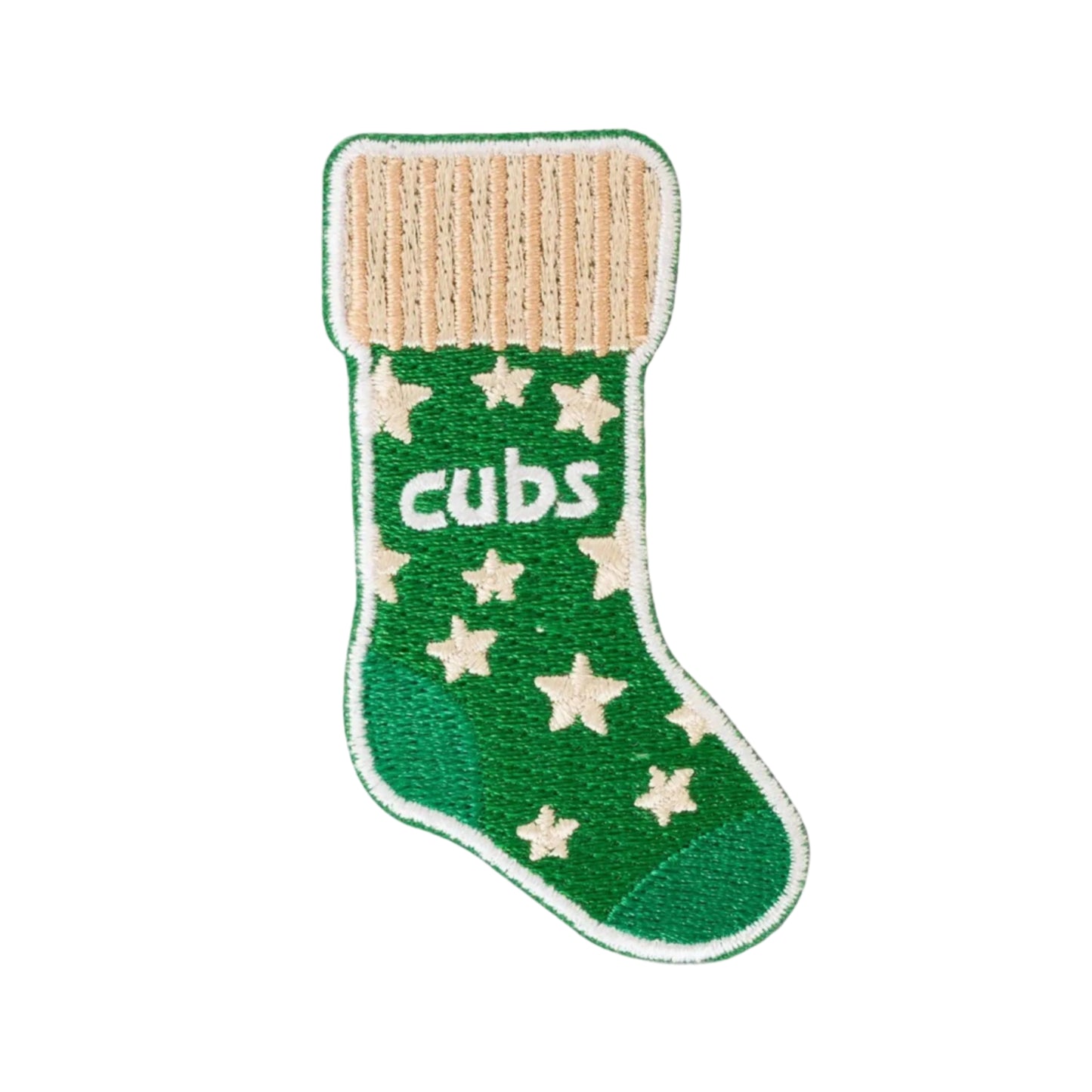 Cubs Christmas Stocking Blanket Badge