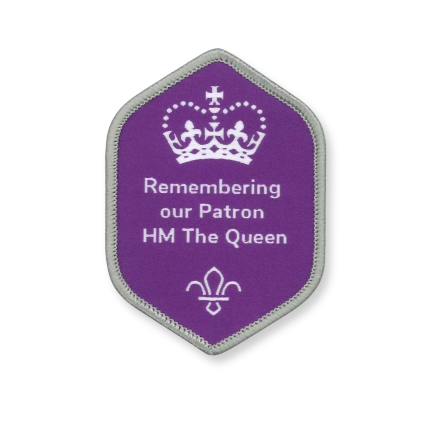 Official Memorial Badge for HM The Queen