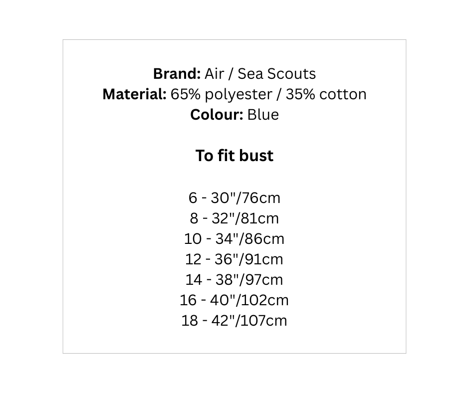Air / Sea Scouts Long Sleeve Uniform Blouse