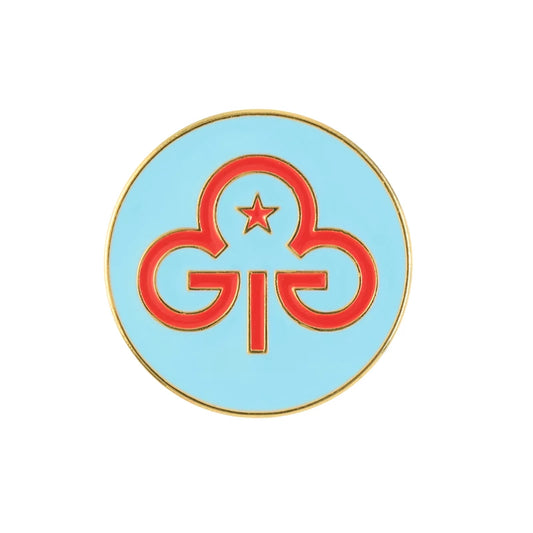 Rainbows Promise metal badge