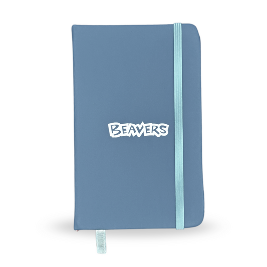 Beavers A6 Notebook - Blue