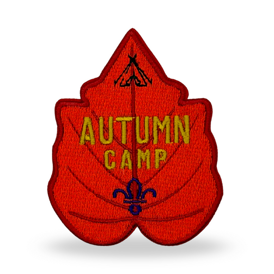 Autumn Camp Badge - Embroidered
