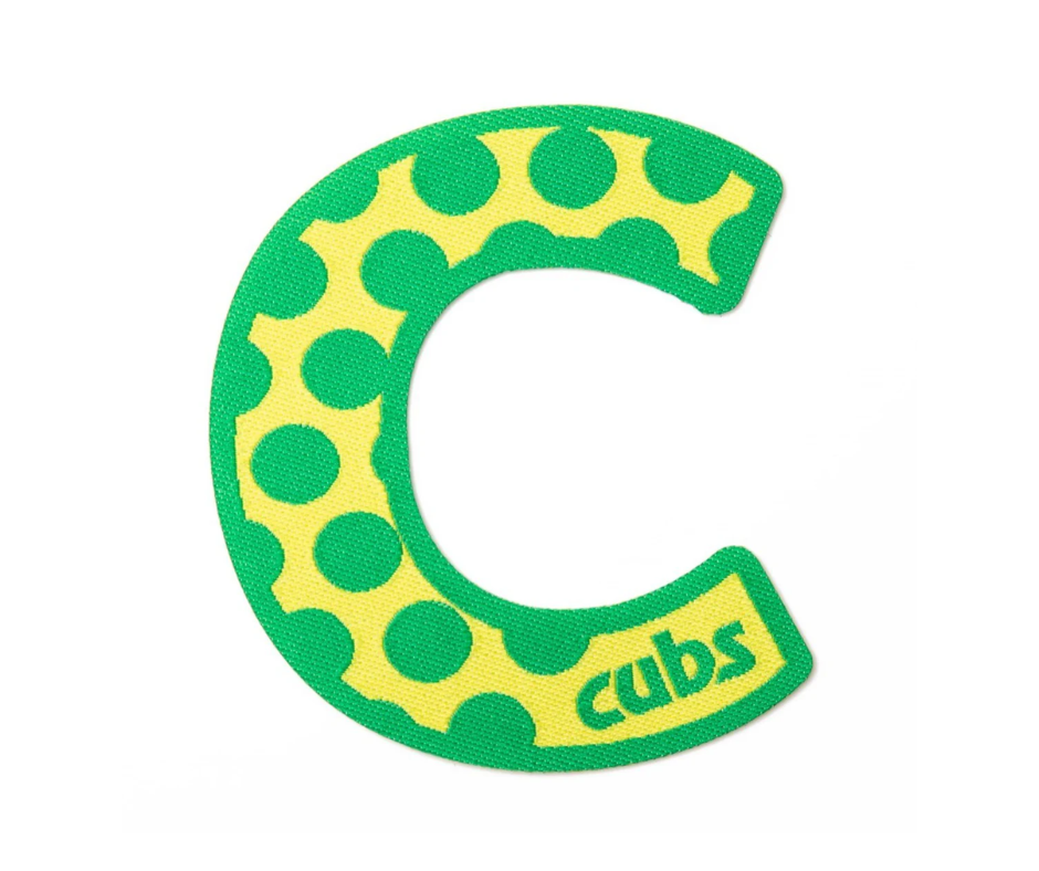 Letter C for Cubs Fun Badge