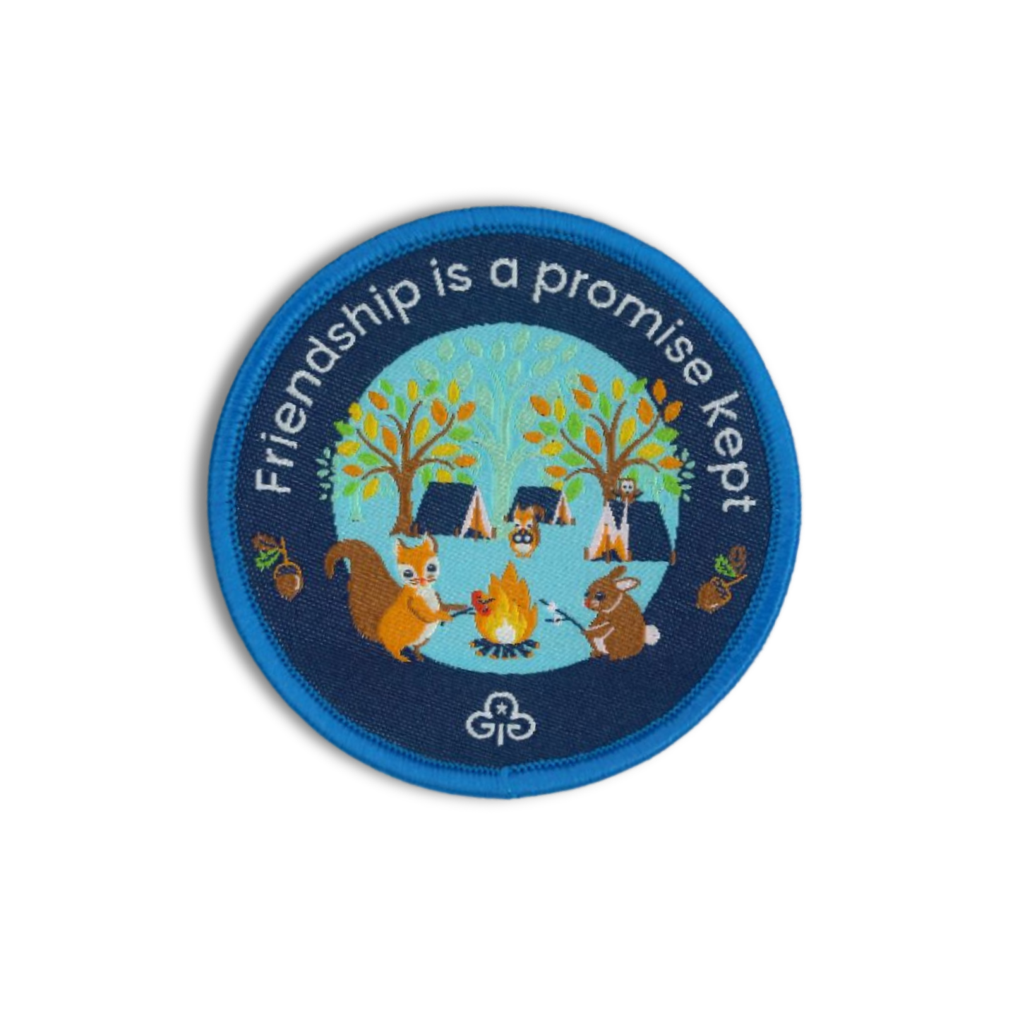 Friendship is a promise kept woven badge