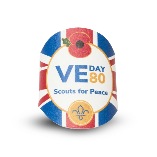 Poppy & Scouts VE Day 80 Woggle