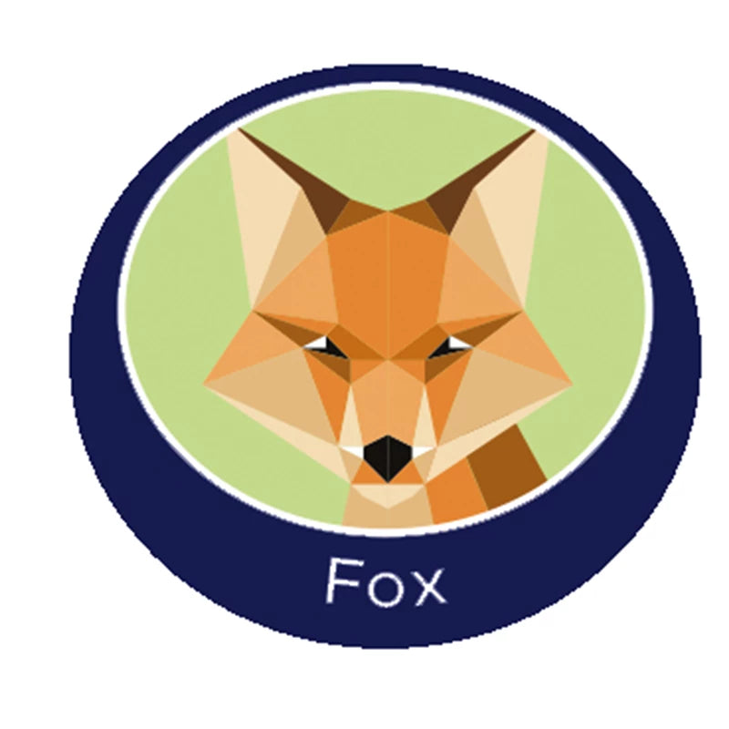 Fox emblem - metal