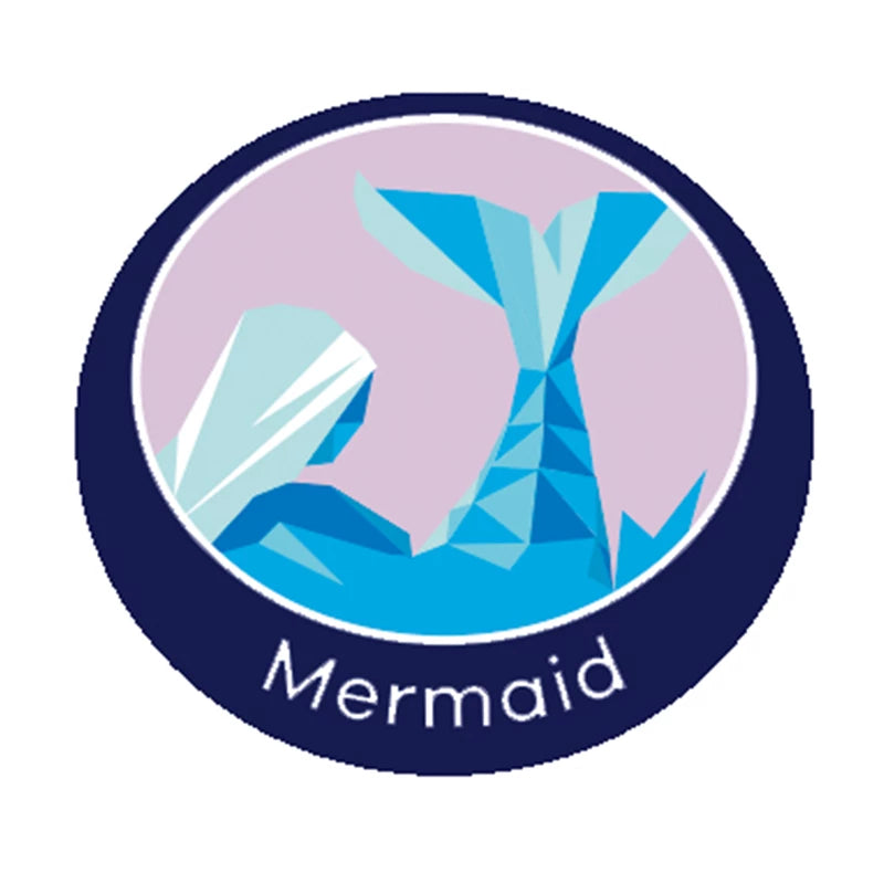 Mermaid emblem - metal