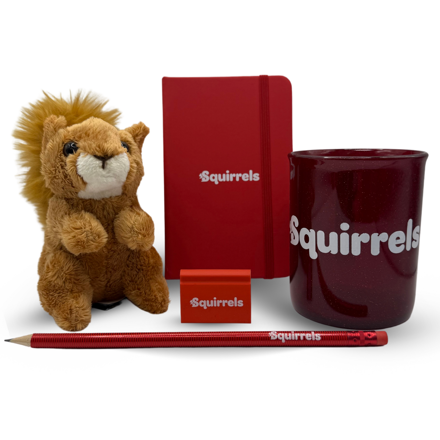 Squirrels Pencil - Red