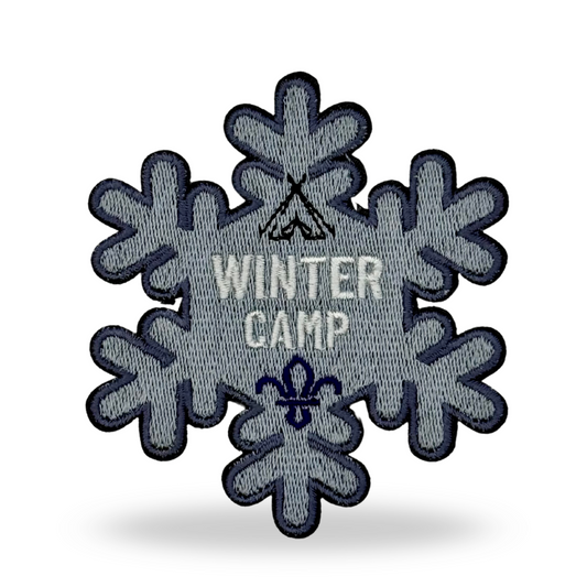 Winter Camp Badge - Embroidered