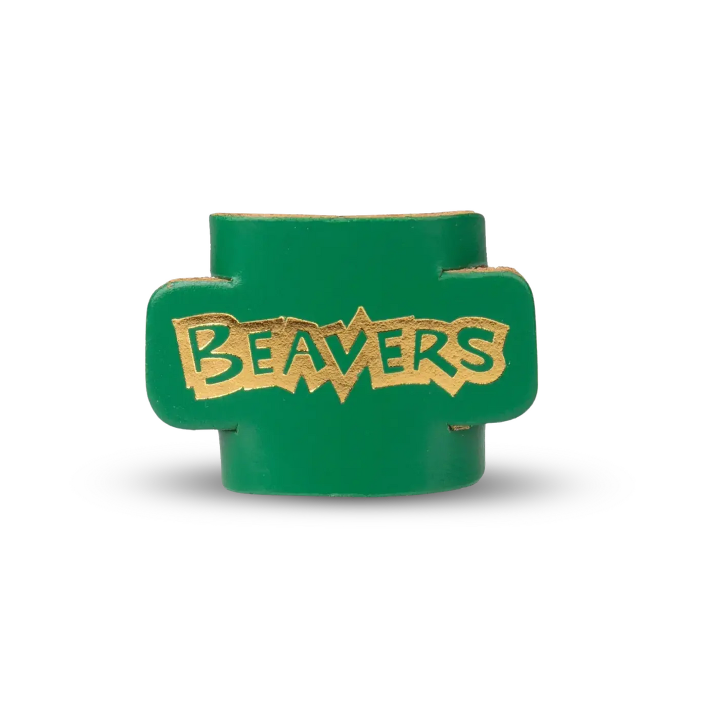 Beaver Logo Leather Woggle