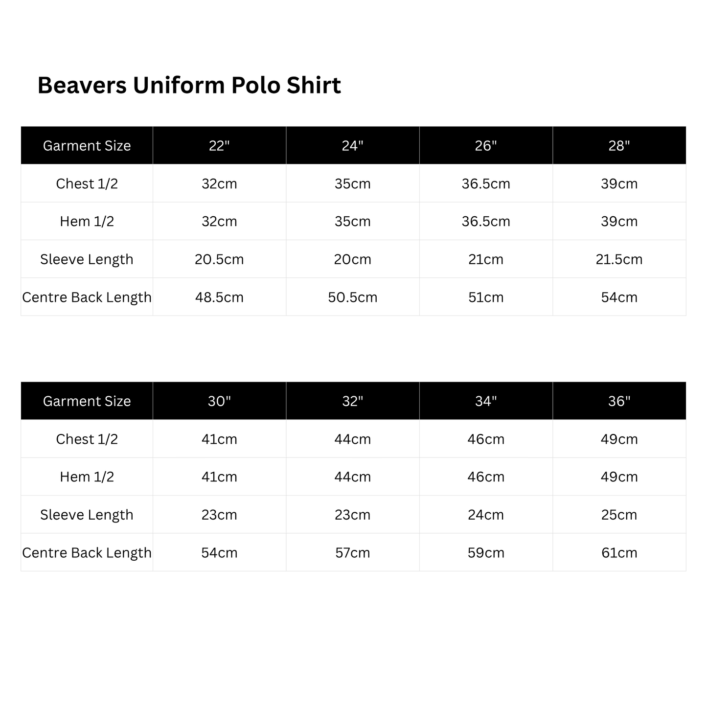 Beaver Scouts Polo Shirt