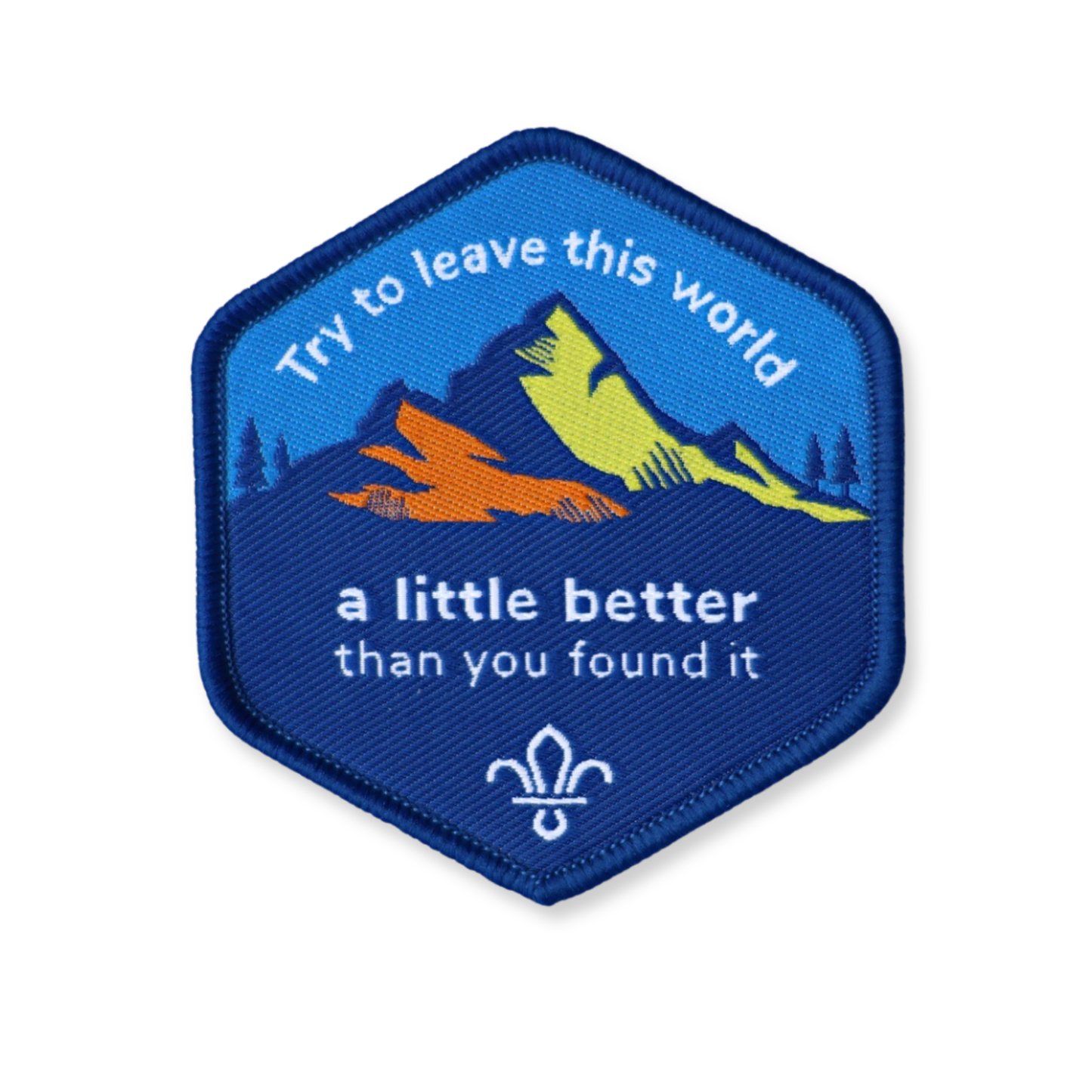 Try to leave this world a little better than you found it - Blanket Badge
