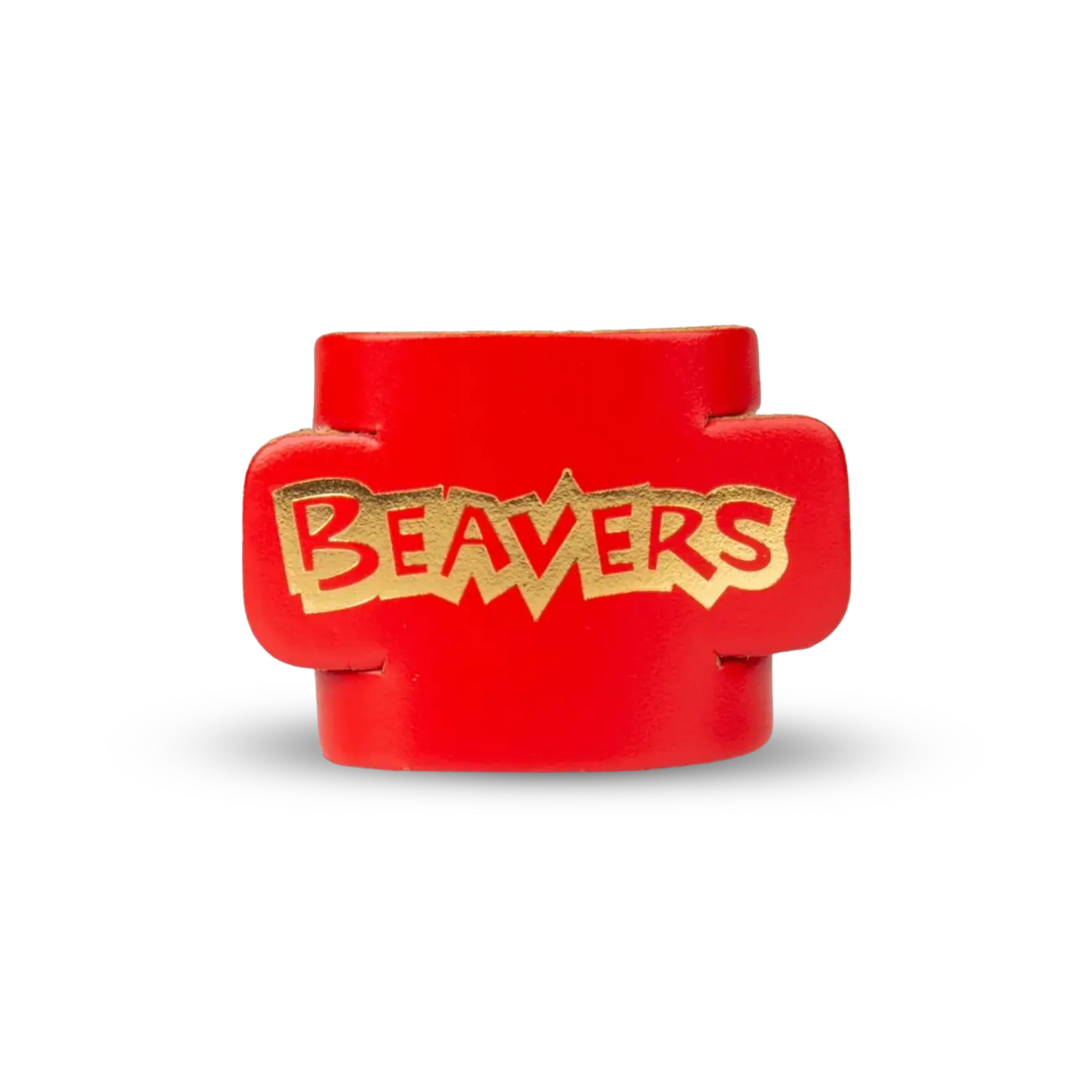 Beaver Logo Leather Woggle