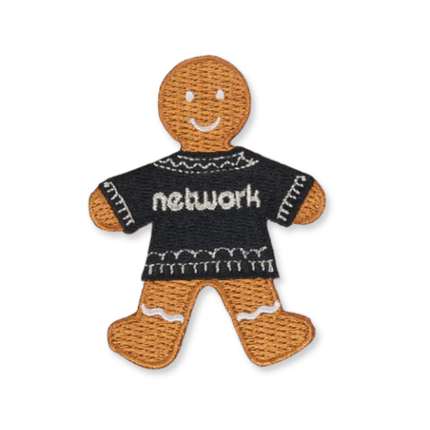 Network Gingerbread Blanket Badge