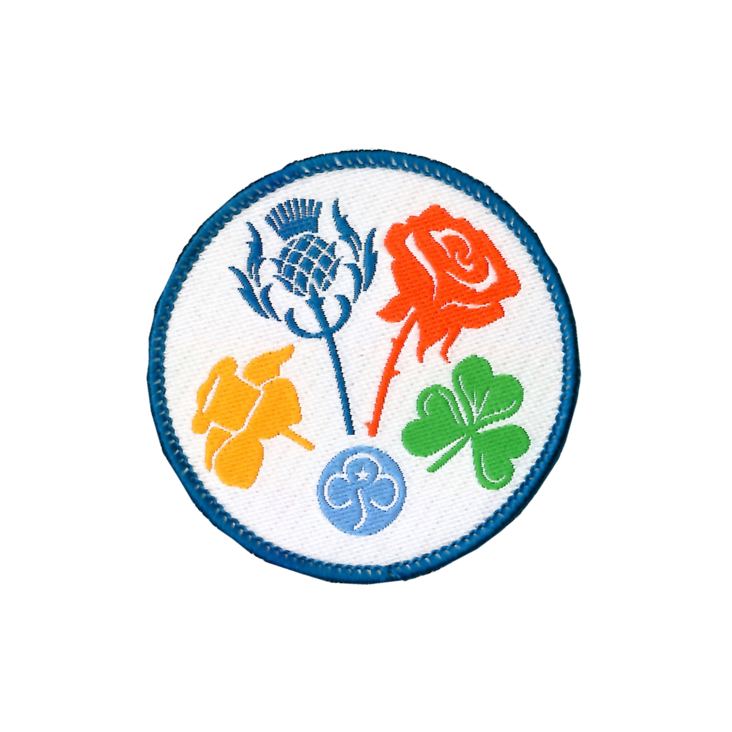 Friendship woven badge
