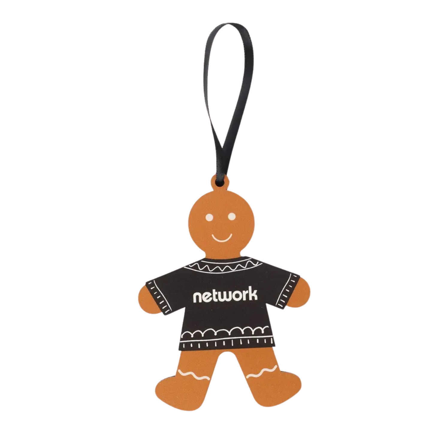 Network Gingerbread Christmas Decoration