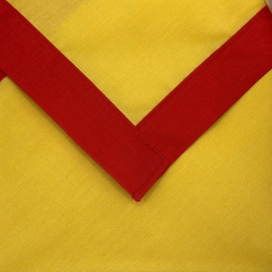 Child Necker with Trim - Gold / Scarlet