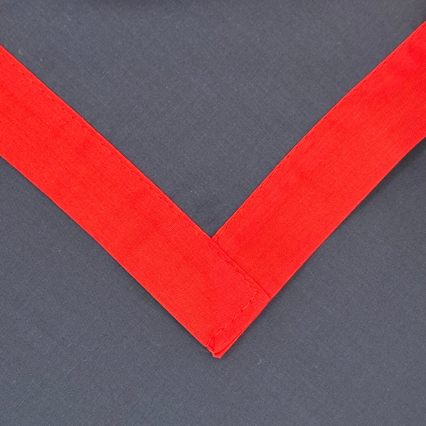 Adult Necker with Trim - Navy / Scarlet