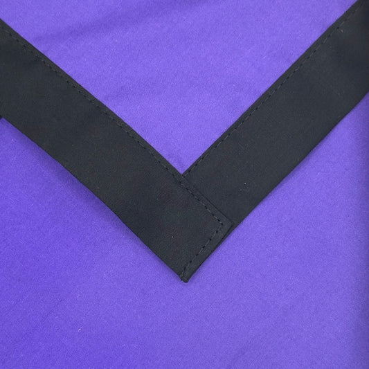 Child Necker with Trim - Purple / Black