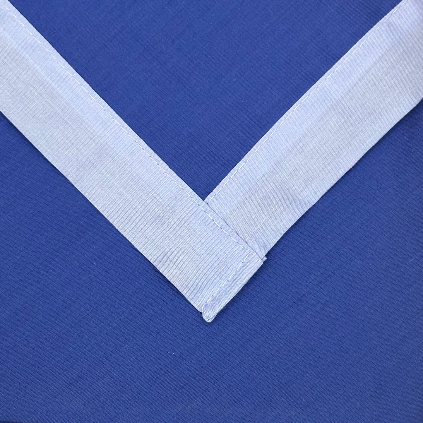 Child Necker with Trim - Royal / Sky