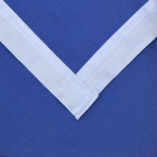 Child Necker with Trim - Royal / Sky