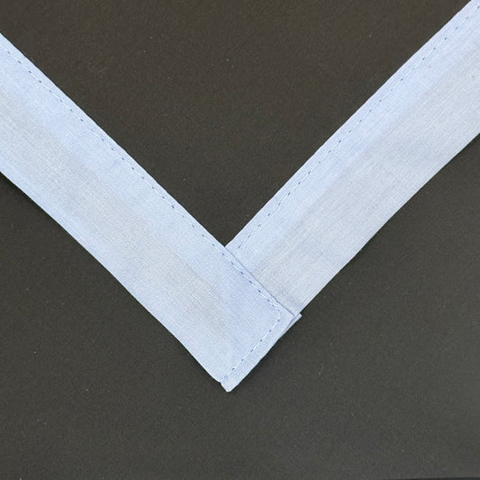 Child Necker with Trim - Black / Sky