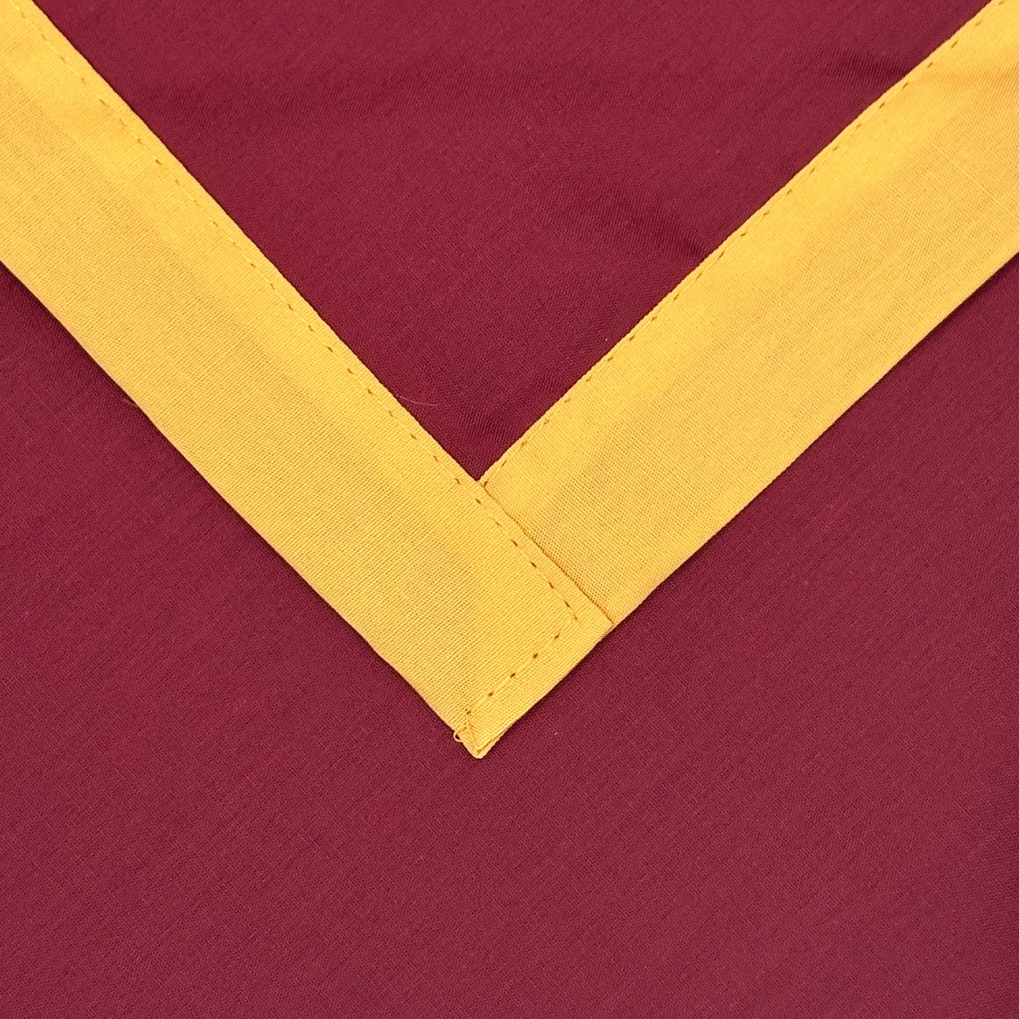 Child Necker with trim - Maroon / Orange