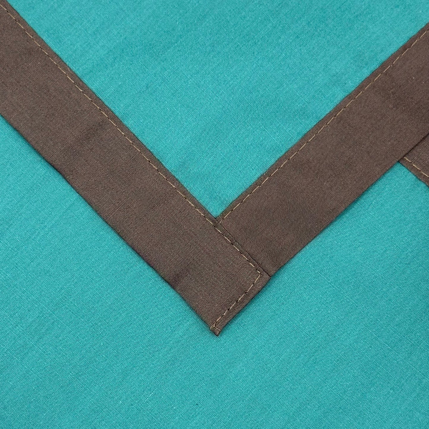 Child Necker with Trim - Scout Green / Brown