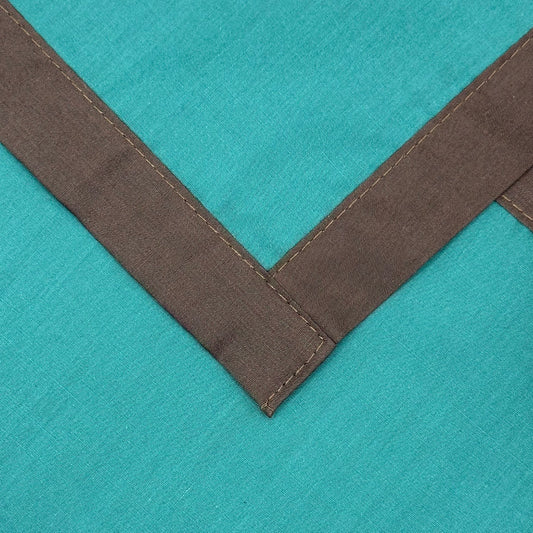 Child Necker with Trim - Scout Green / Brown