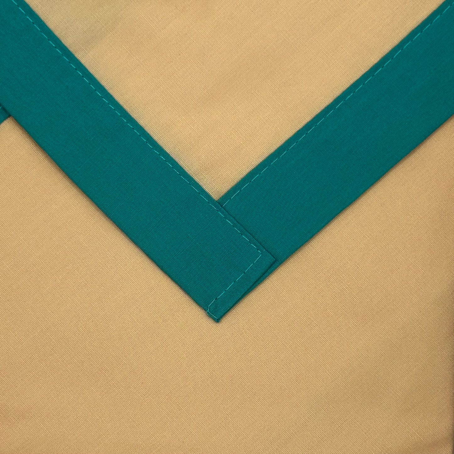 Child Necker with Trim - Orange / Emerald