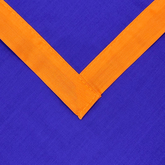 Child Necker with Trim - Purple / Tangerine