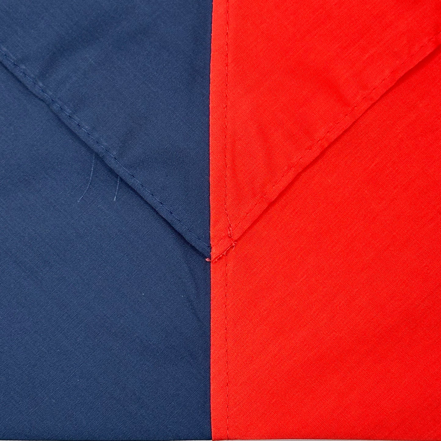Adult Necker Half & Half - Navy / Scarlet