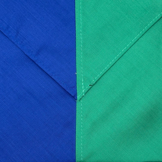 Adult Necker Half & Half - Royal / Emerald