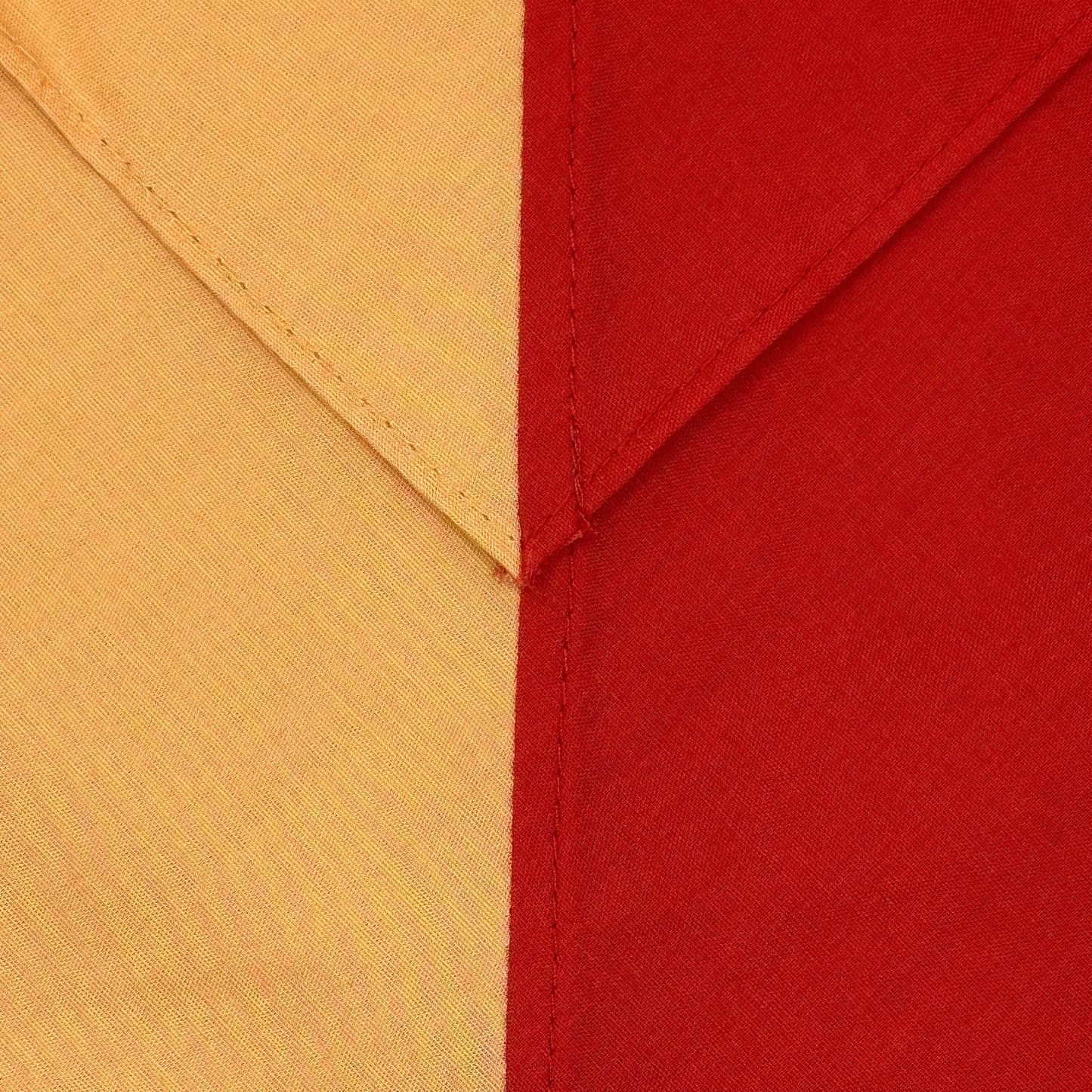 Adult Necker Half & Half - Orange / Scarlet