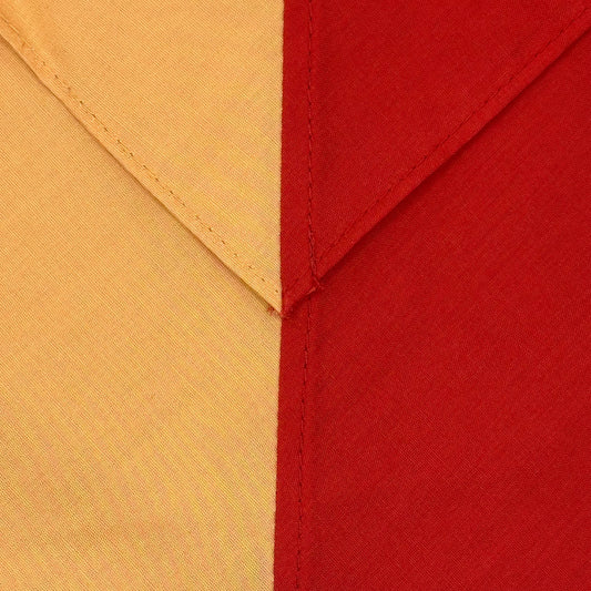 Child Necker Half & Half - Orange / Scarlet