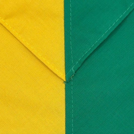 Adult Necker Half & Half - Gold / Emerald