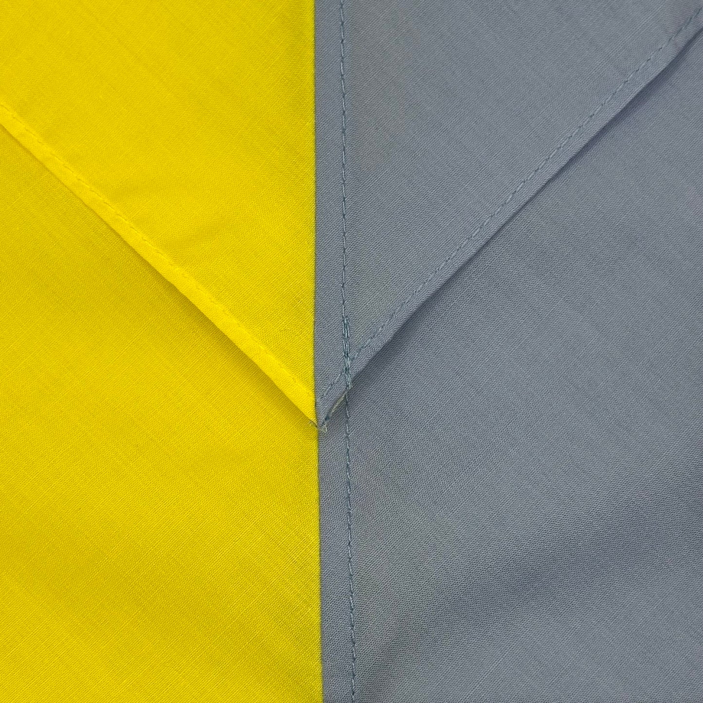 Adult Necker Half and Half - Yellow / Sky
