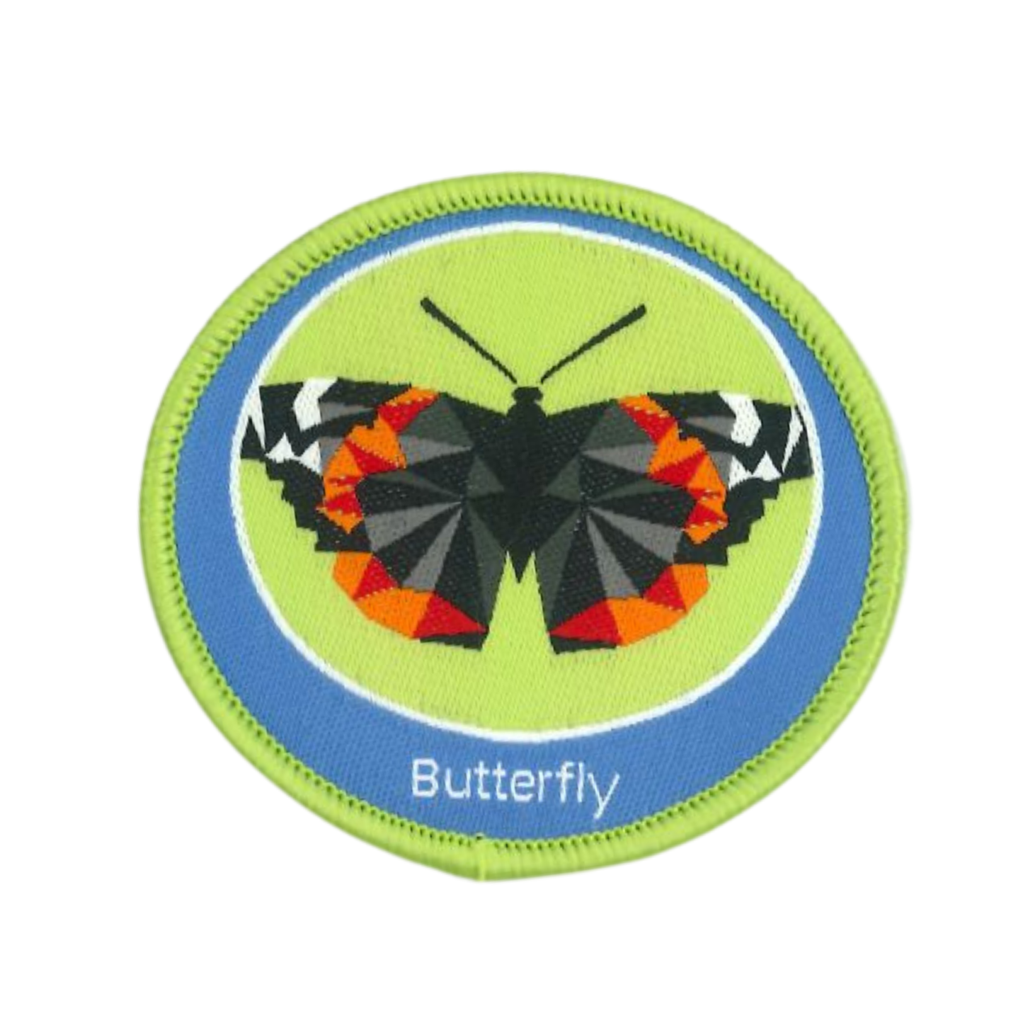 Butterfly Emblem - Woven
