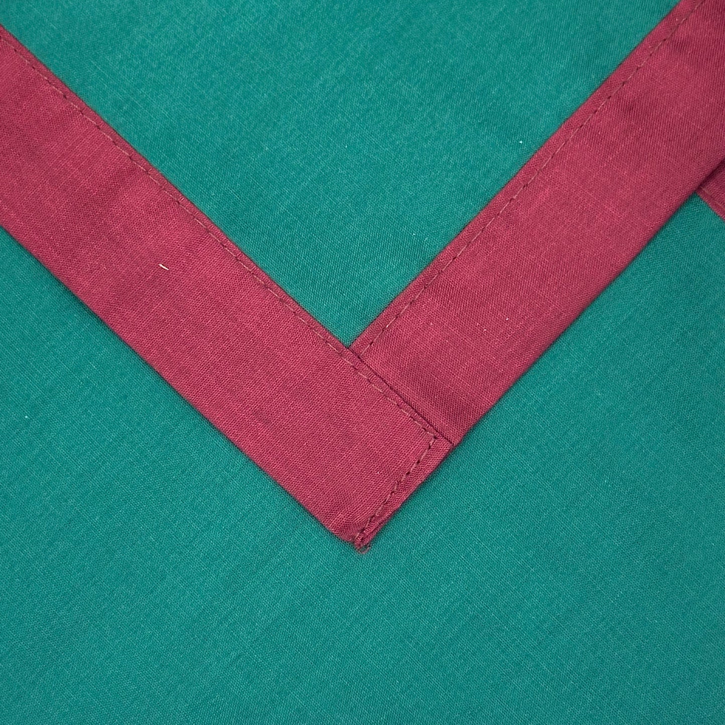 Adult Necker with Trim - Scout Green / Maroon