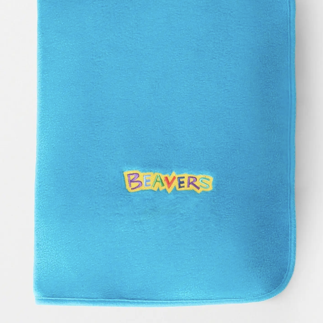 Beavers Fleece Blanket- Personalised