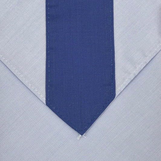 Adult Necker with Centre Strip - Sky / Royal