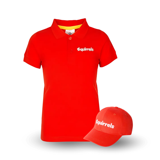 Squirrel Cap and Polo Deal