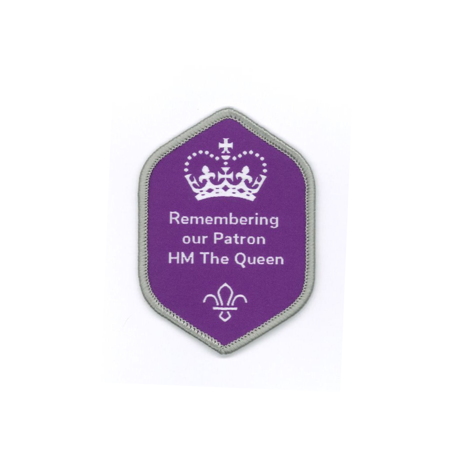 Official Memorial Badge for HM The Queen