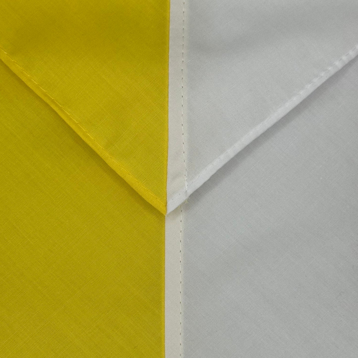 Adult Necker Half and Half - Yellow / White