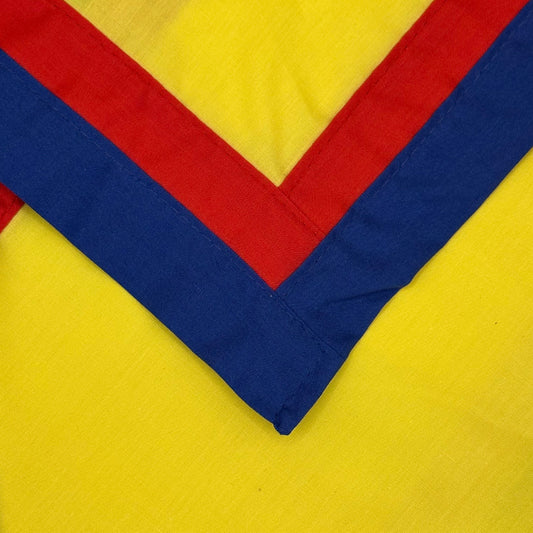 Adult Necker with Double Trim - Yellow / Scarlet / Royal