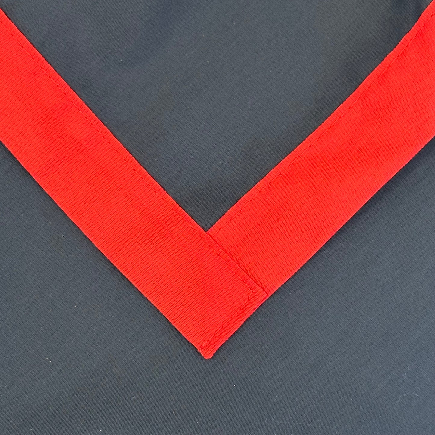 Child Necker with Trim - Black / Scarlet